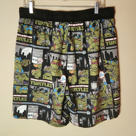 TMNT Swim Shorts - Picture 2 of 4